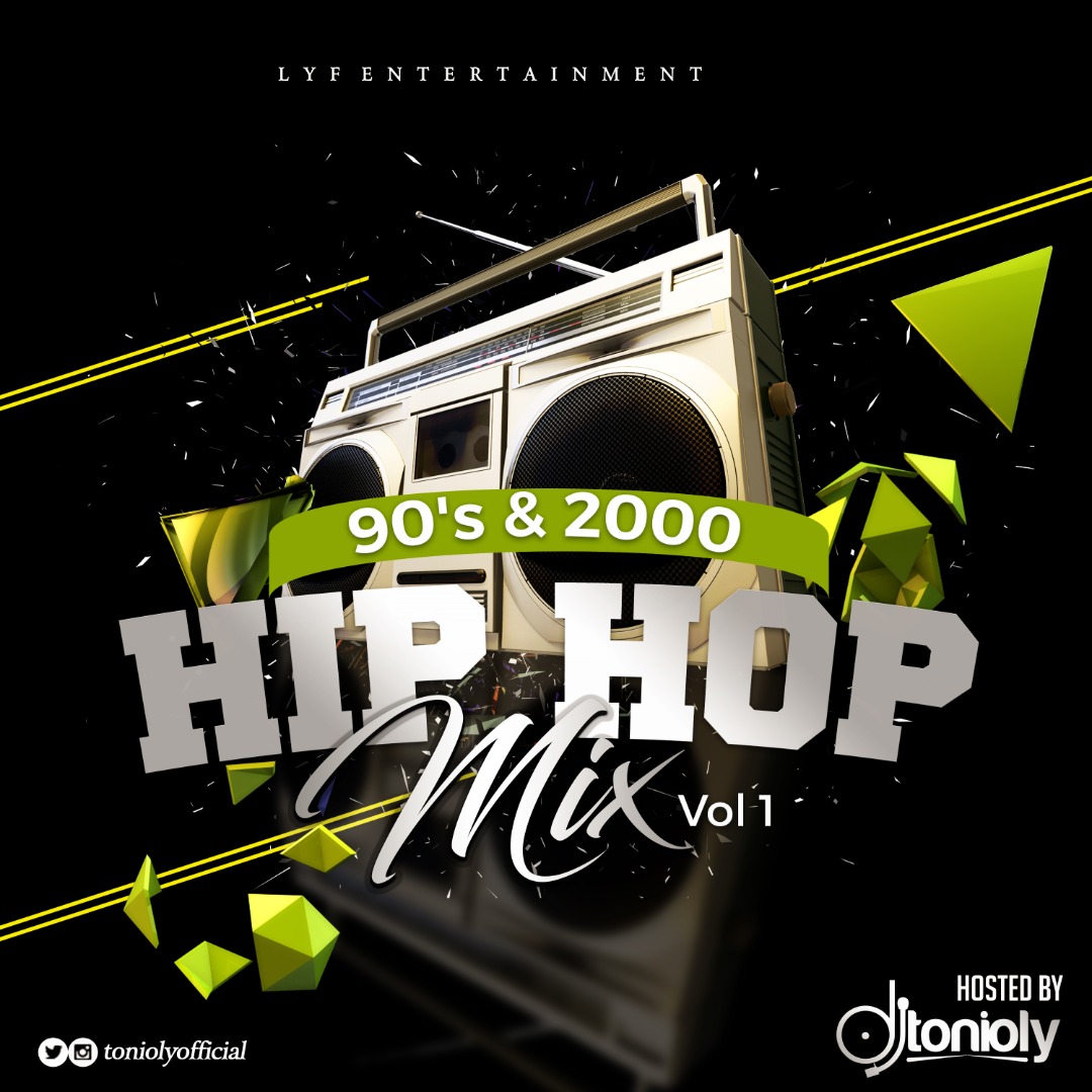 DJ TONIOLY 90s 2000s Hip Hop Party Mix Vol 1 24magix com mp3 image