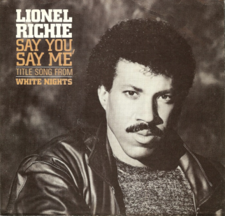Say You Say Me by Lionel Richie one of artwork variants
