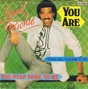 You Are Lionel Richie